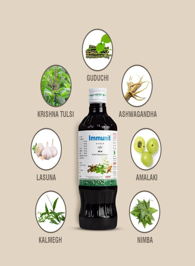 Green Milk Immunit Syrup | Ayurvedic Immunity & Antioxidant Support Tonic | Herbal Formula for Antibody Support, Vitality & Daily Wellness | Supports Natural Defense, Strength & Overall Health Balance | 200 ml - Image 3
